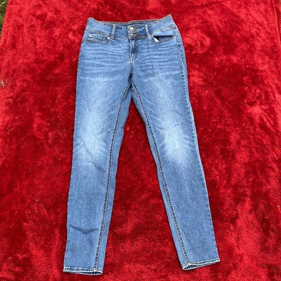 Paisley Sky Skinny Jeans SIZE 10 - Picture 1 of 6